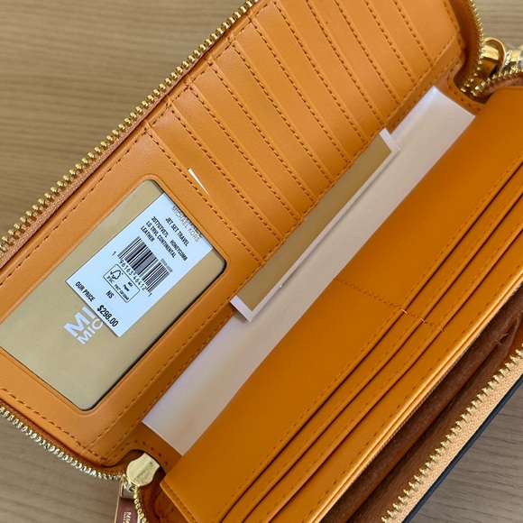 Michael Kors Large Emilia Shoulder Handbag & Wallet set NWT honeycomb - Picture 12 of 13